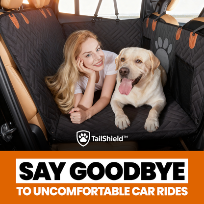 TailShield™ - Hard Bottom Dog Car Seat Protector