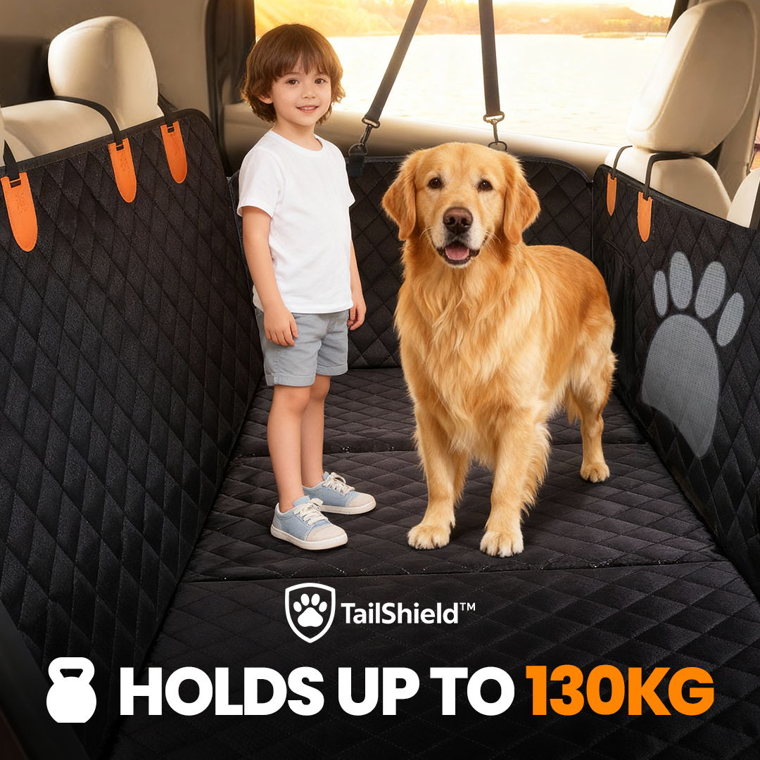 TailShield™ - Hard Bottom Dog Car Seat Protector