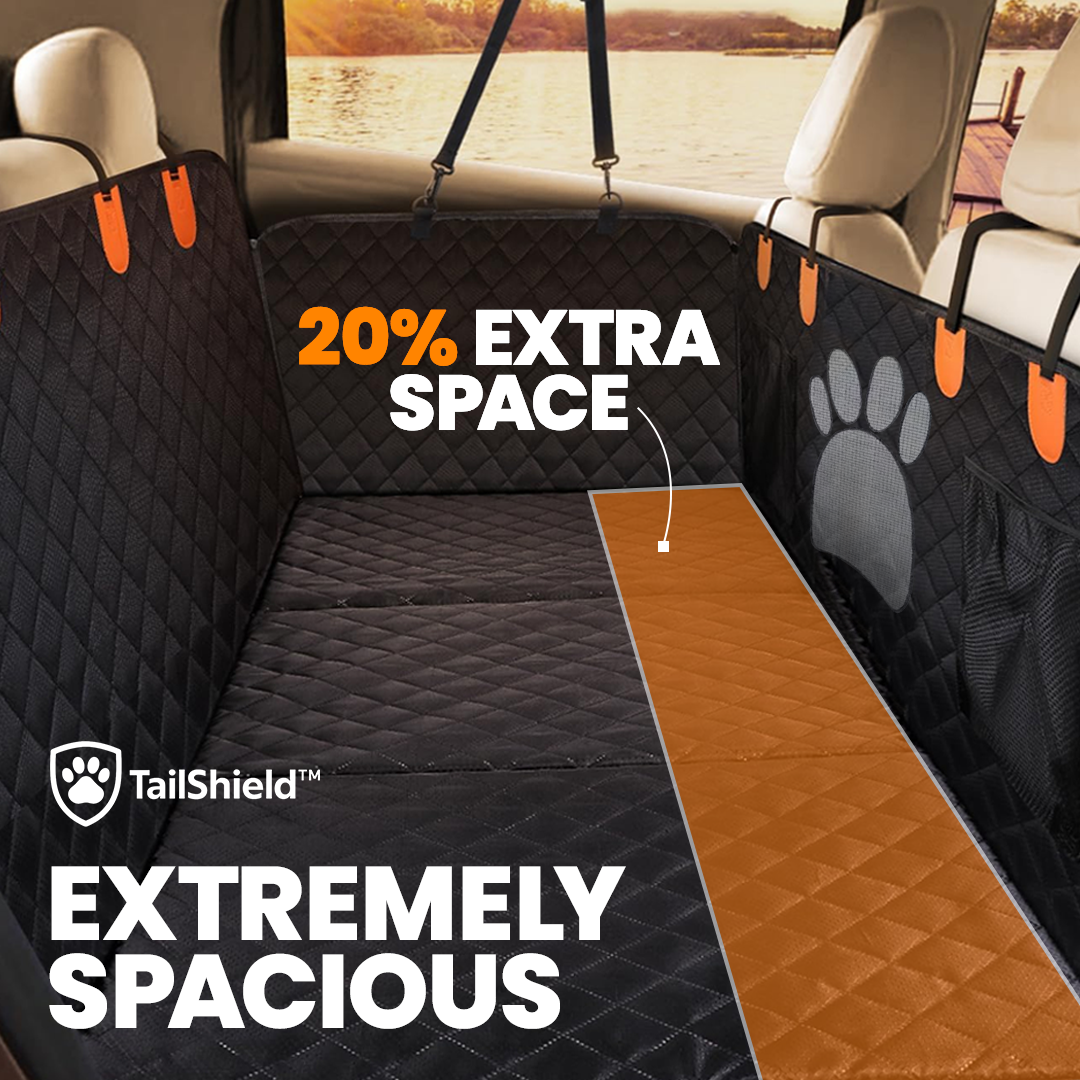 TailShield™ - Hard Bottom Dog Car Seat Protector